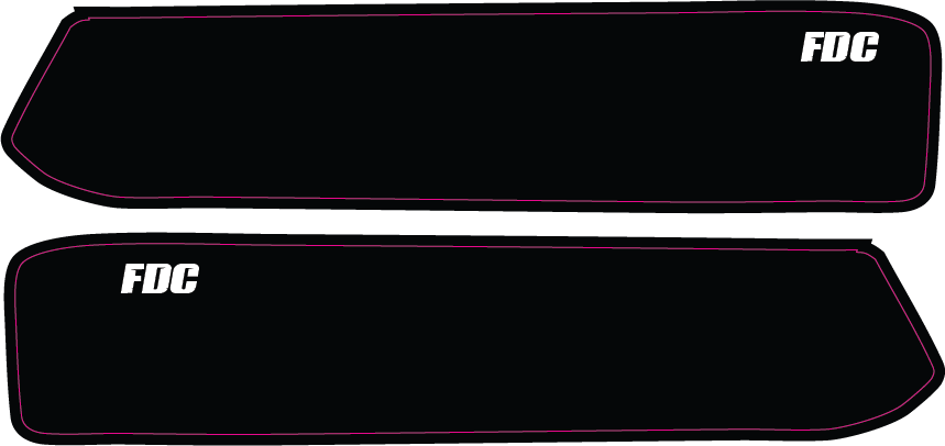 Macfox Battery Decals