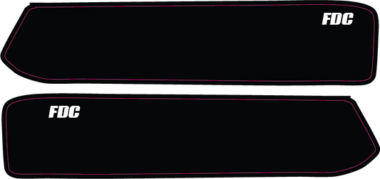 Macfox Battery Decals