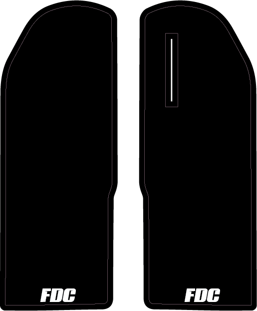 RTR Forkguard Decals