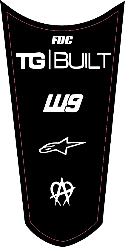 Soliel supply rear fender decal